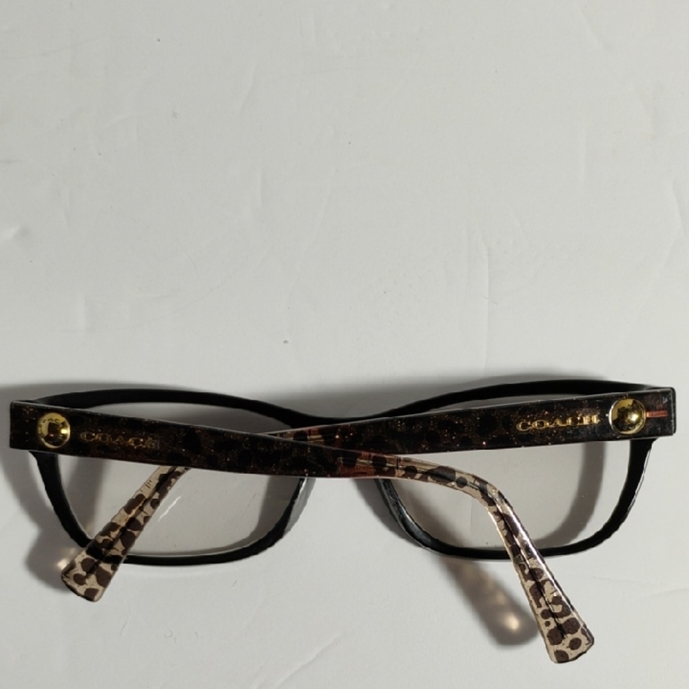 Coach 5353 Black Wild Beast Eyeglasses Frames Only HC 6082 Woman's - Picture 12 of 12